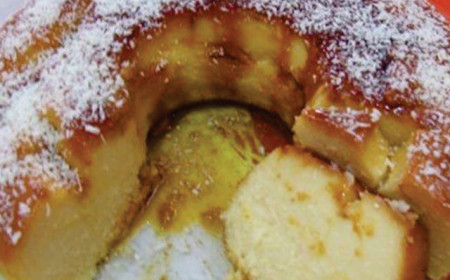 BOLO QUEIJADINHA DE MICROONDAS