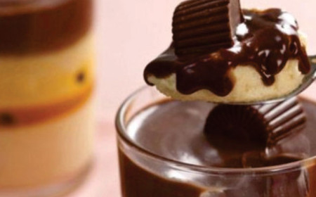 GELADO CREMOSO DE MARACUJ E CHOCOLATE ALPINO