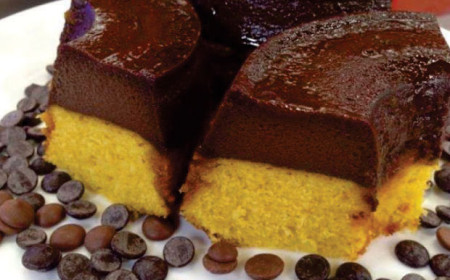 BOLO DE CENOURA PUDIM