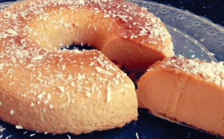 PUDIM DE DOCE DE LEITE DE PANELA