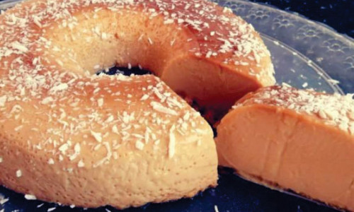 PUDIM DE DOCE DE LEITE DE PANELA
