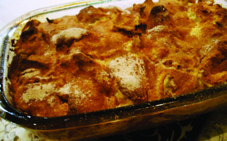 TORTA DE RABANADA COM CHOCOLATE