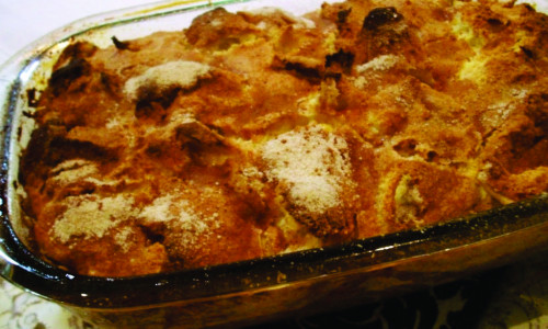 TORTA DE RABANADA COM CHOCOLATE
