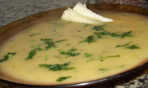 SOPA DE MANDIOCA