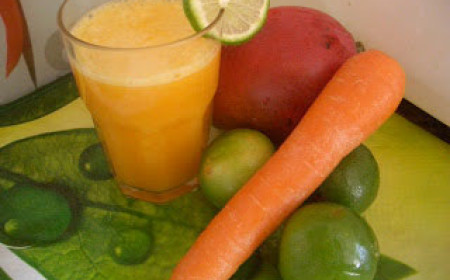 SUCO CENOURA COM LIMO