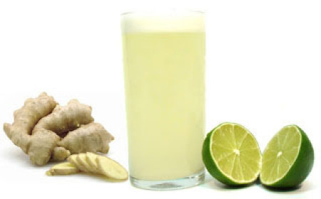 SUCO LIMO COM GENGIBRE